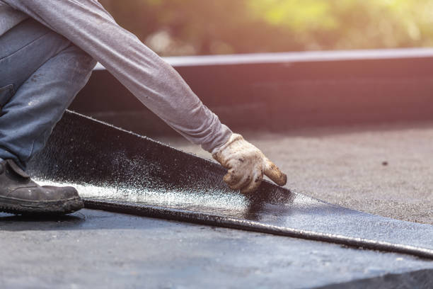 Professional Crawl Space Encapsulation technician working in Huron, OH